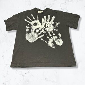 MM6 Maison Martin Margiela Black Handprint T-Shirt